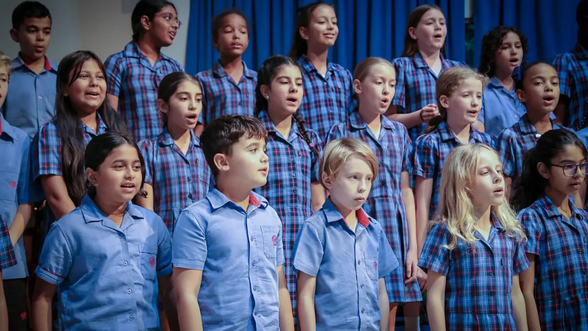 Students in Choir