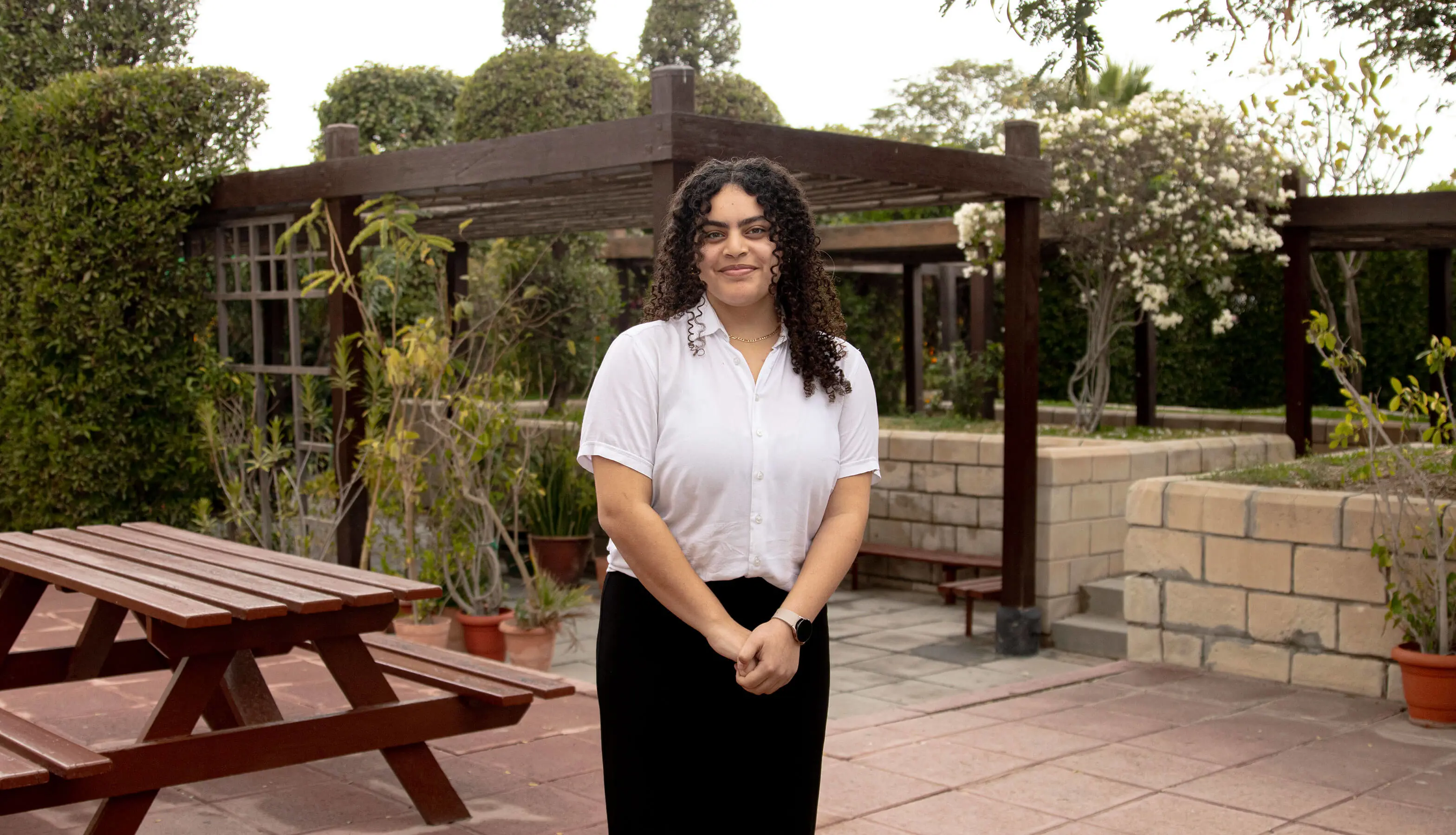 St Christopher's School Sixth form student Laura