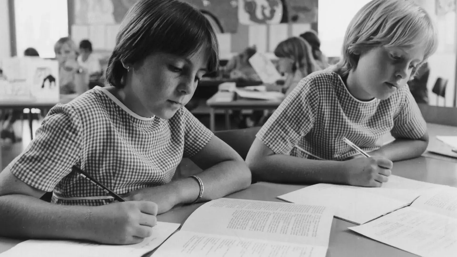 Archive photo of st christopher’s school students