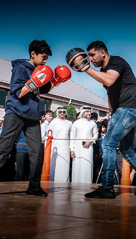 Sparta Event at St Christopher's school